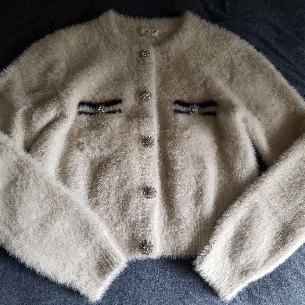 J. Crew Brushed Yarn Lady Sweater